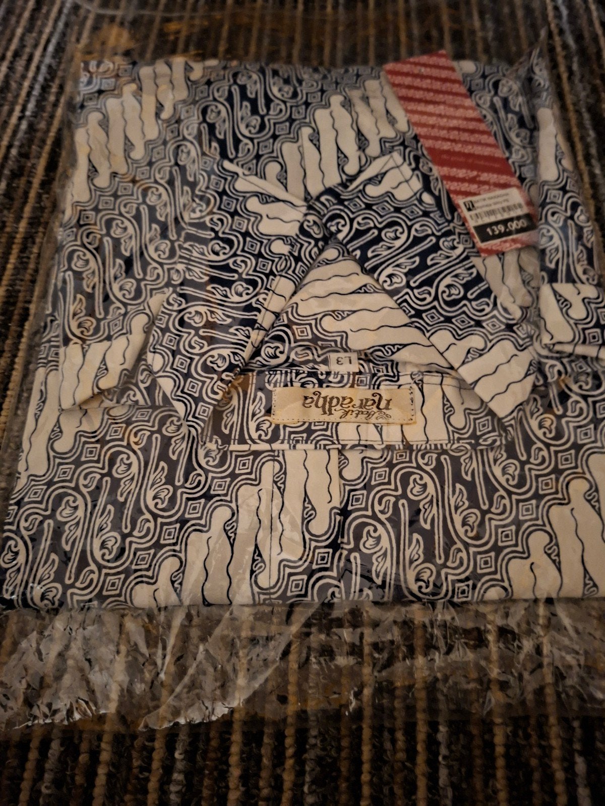Nieuw Batik overhemd - maat L3, Kleding | Heren, Overhemden, Blauw, Nieuw, Ophalen of Verzenden, Paradhya Batik