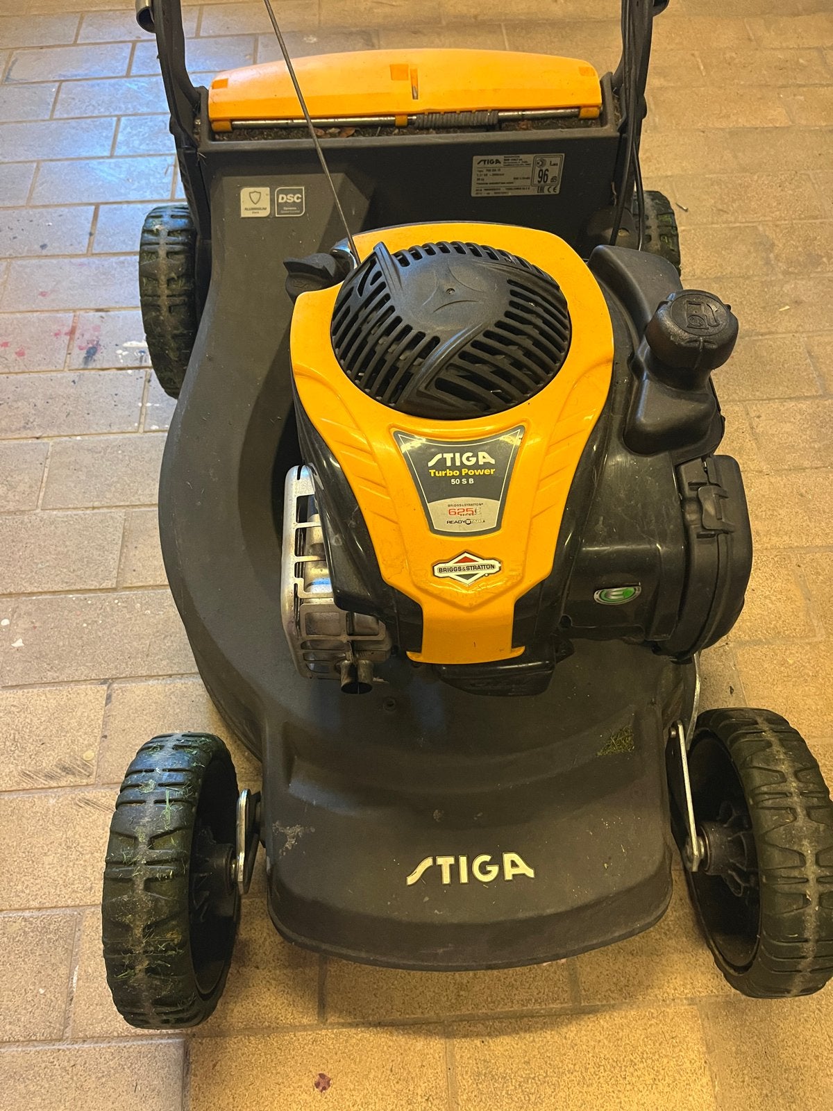 Stiga Turbo Power 45S grasmaaier, Cirkelmaaier, Ophalen, Gebruikt