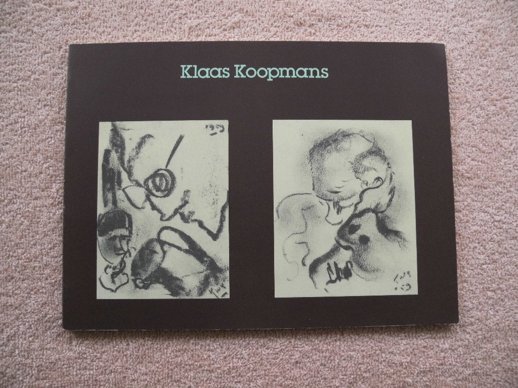 Klaas Koopmans - Kunstboek met tekeningen, Ophalen of Verzenden, Zo goed als nieuw, Klaas Koopmans, Schilder- en Tekenkunst