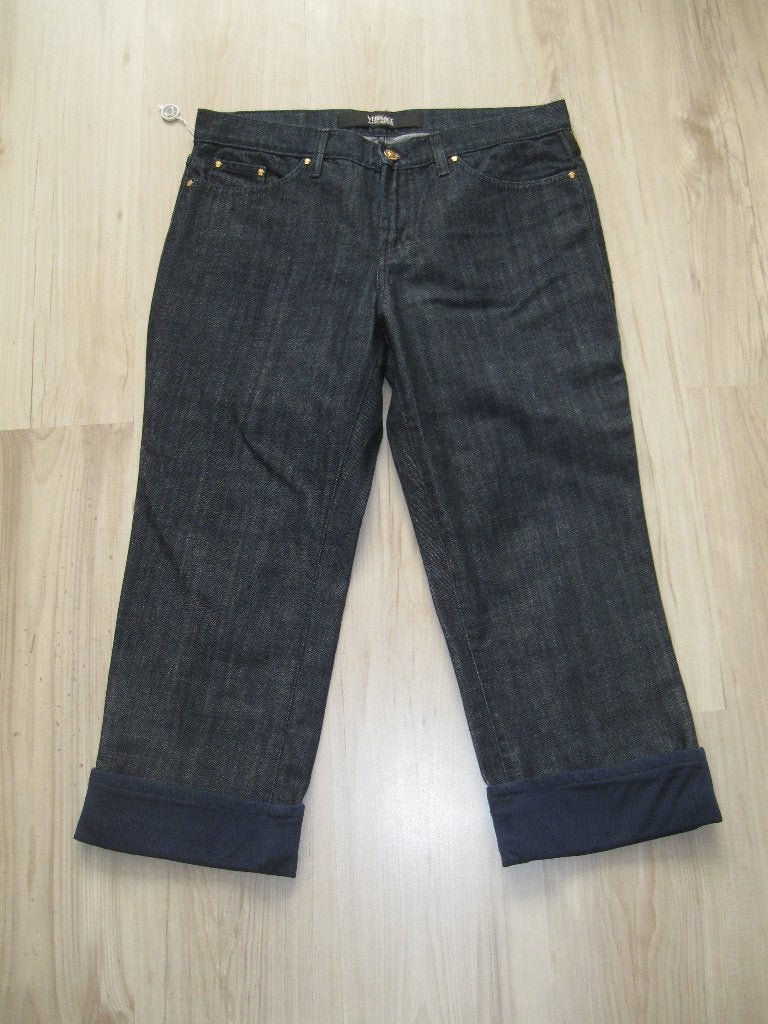 VERSACE sportieve jeans blauw maat 31 als nieuw, Blauw, Ophalen of Verzenden, Zo goed als nieuw, W30 - W32 (confectie 38/40)
