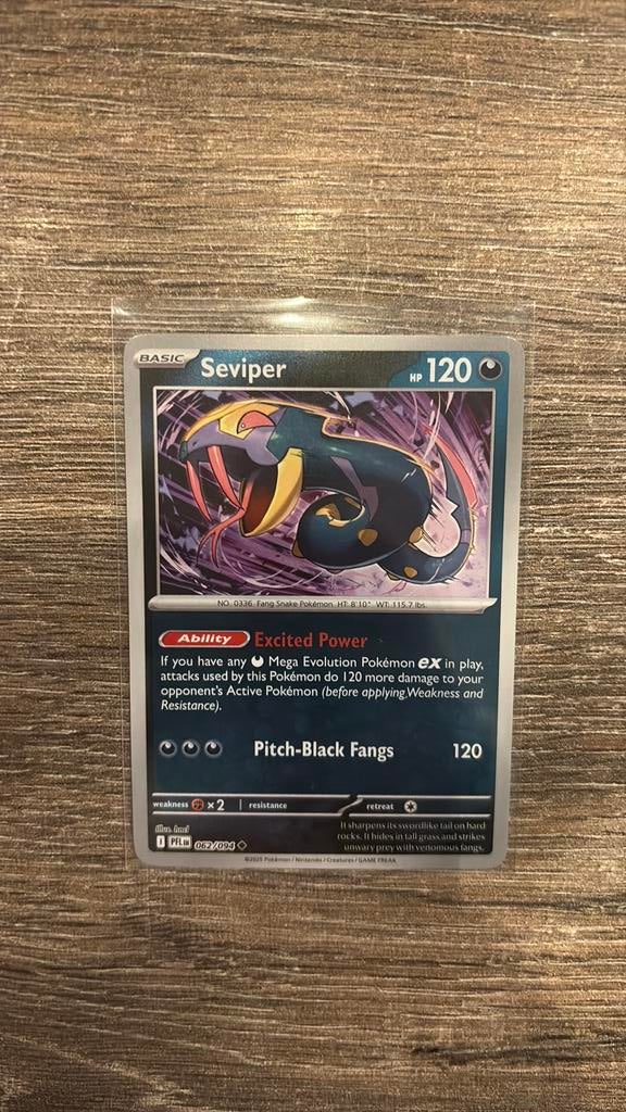 PFL Seviper 062/094 Reverse holo, Ophalen of Verzenden, Zo goed als nieuw