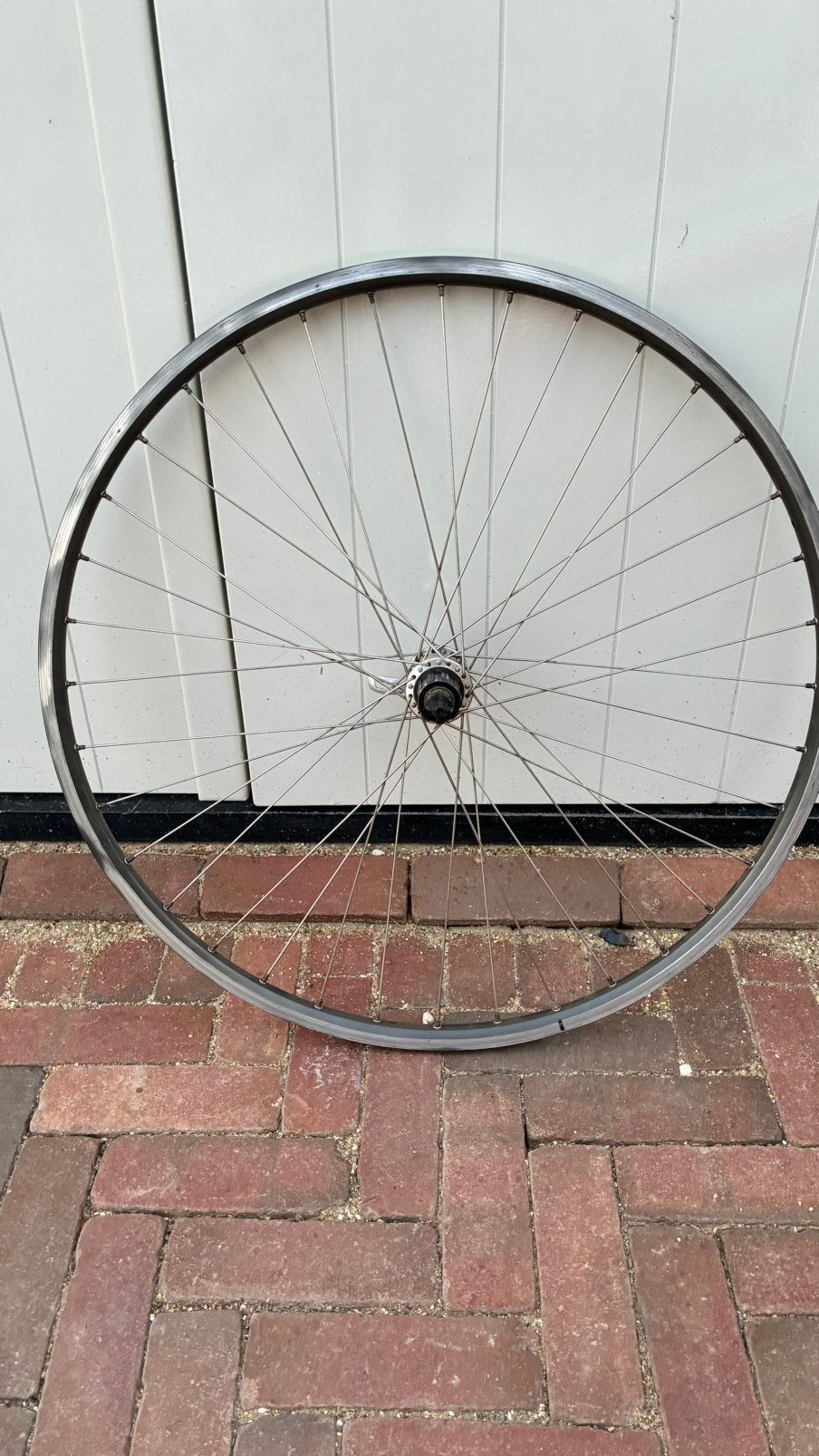 Achterwiel vintage Shimano 600 8spd, Hoshi, Fietsen en Brommers, Fietsonderdelen, Gebruikt, Aluminium, Racefiets, Ophalen