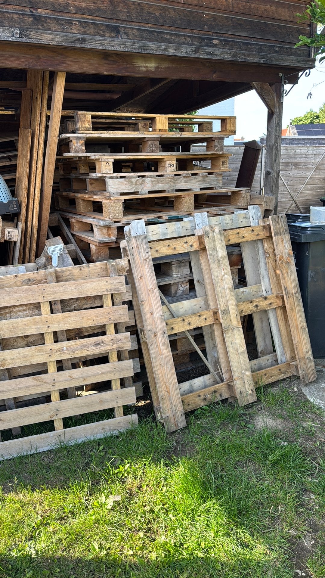 Pallets te koop, Minder dan 3 m³, Ophalen
