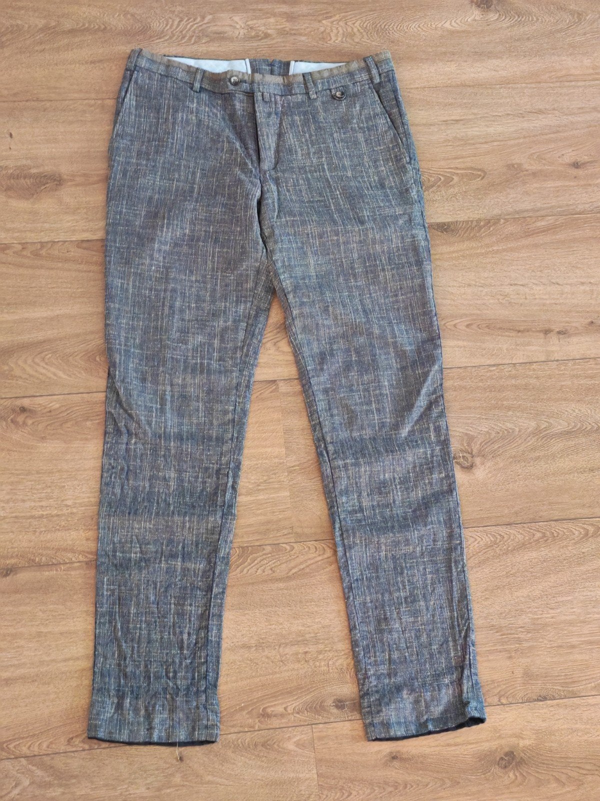 Hensen Heren Broek Maat 102, Ophalen of Verzenden, Zo goed als nieuw, Grijs, Hensen