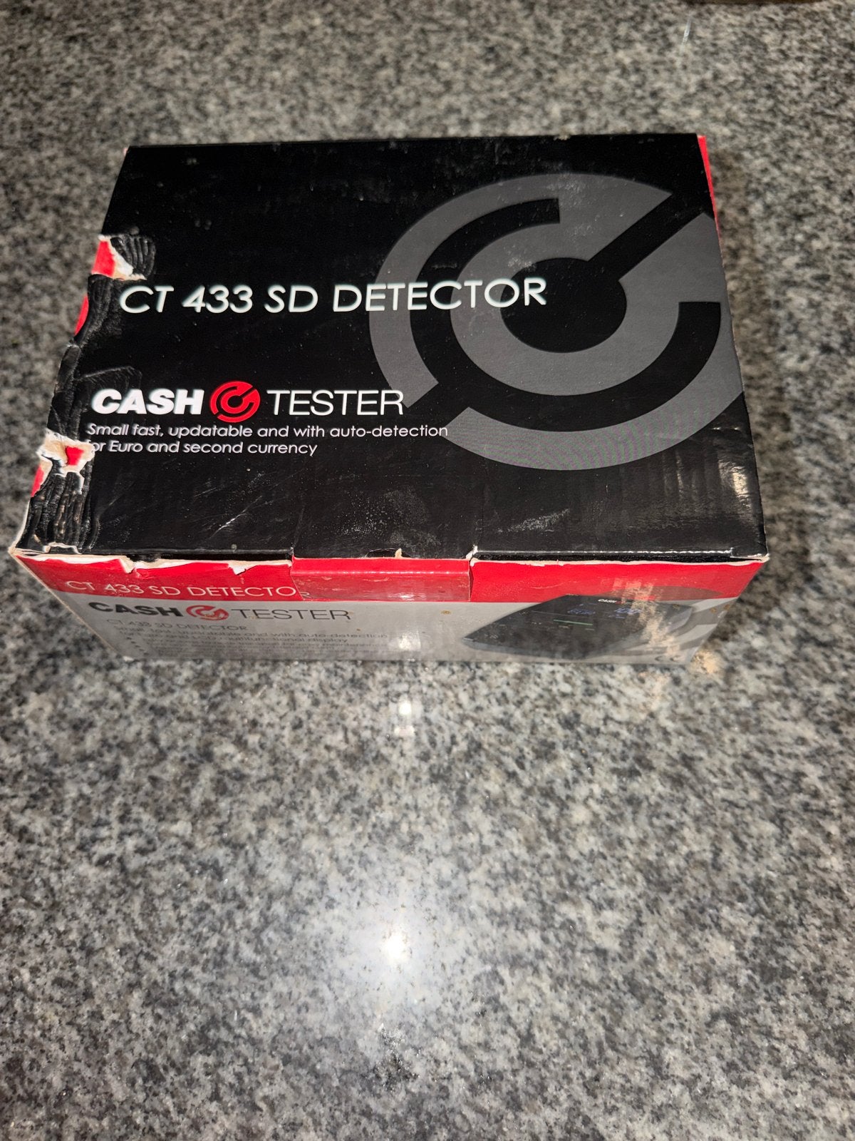 Cash Tester CT 433 SD Detector - Valutadetector, Ophalen of Verzenden