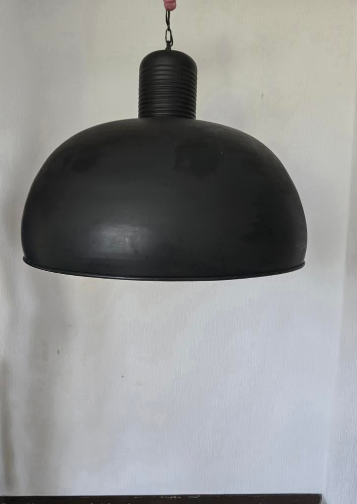 Industriële hanglamp - Ø 70cm, Ophalen, Gebruikt, 50 tot 75 cm, Metaal