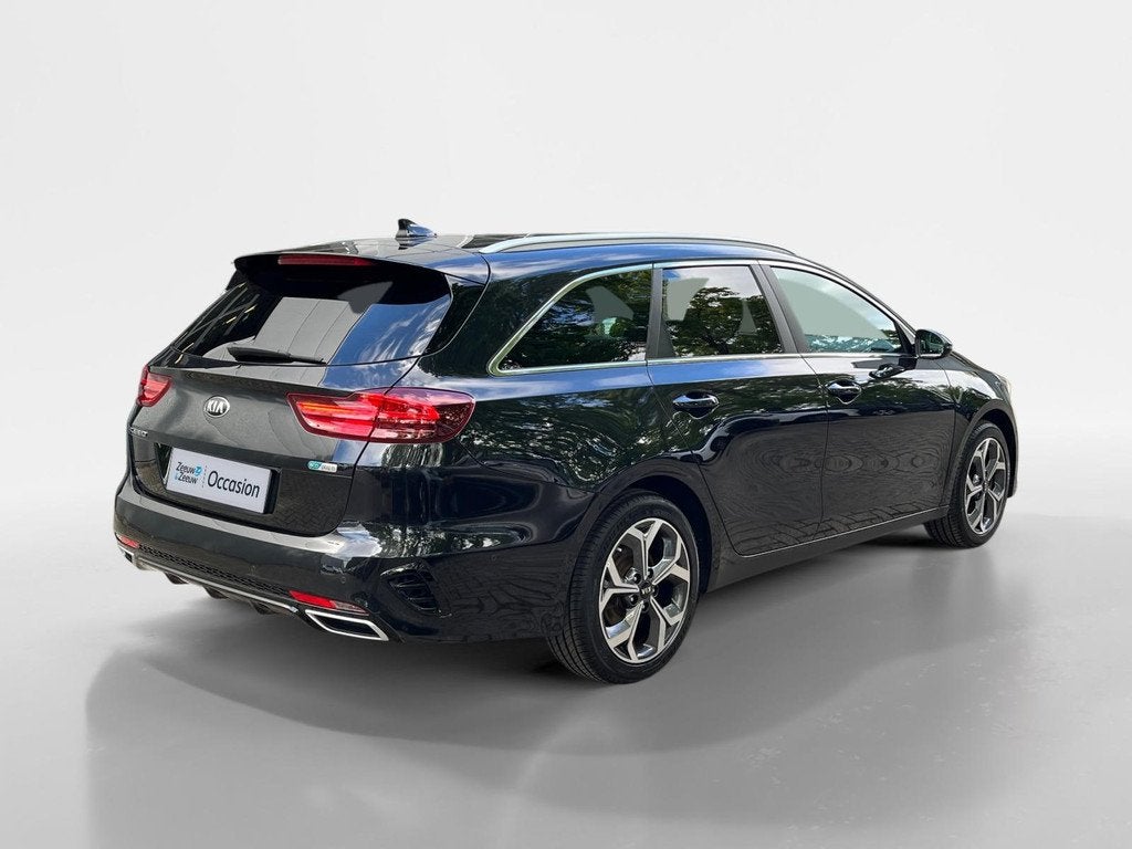 Kia Ceed Sportswagon 1.6 GDI PHEV ExecutiveLine | Panoramada, Auto's, Kia, Lichtsensor, Gebruikt, Zwart, Geïmporteerd