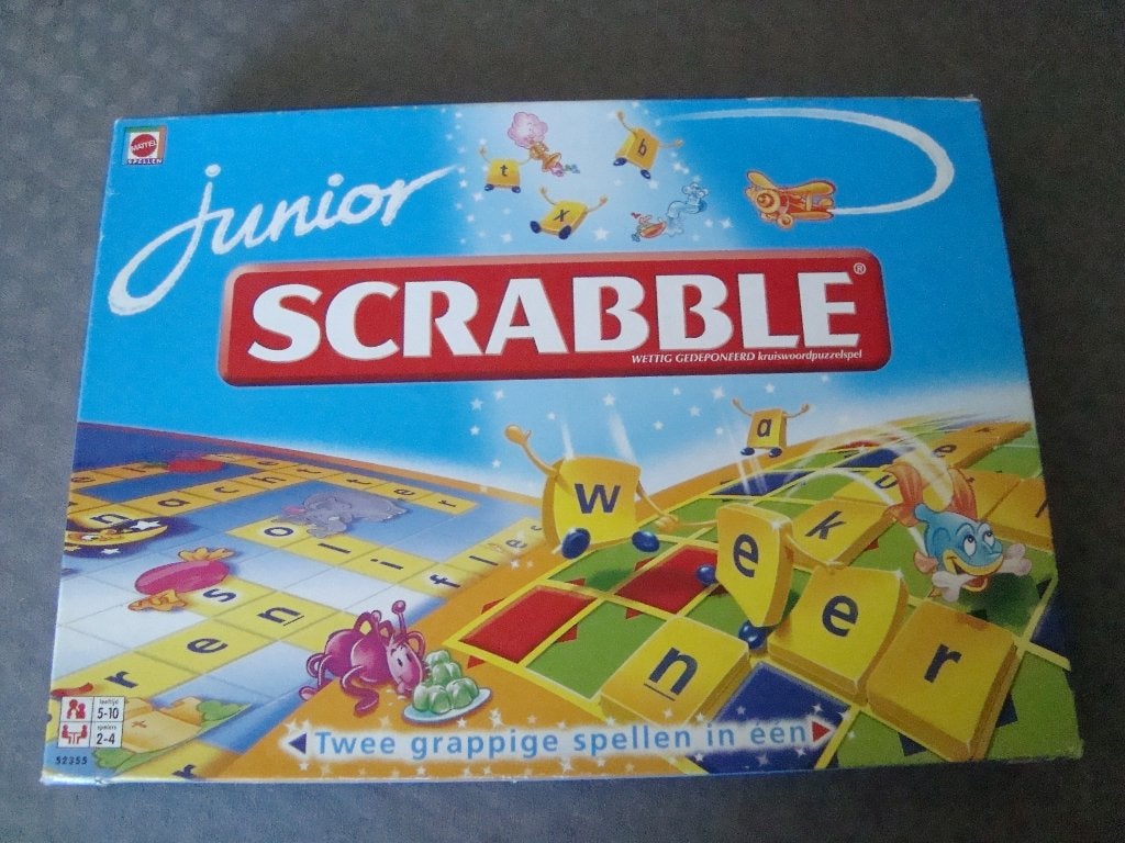 Scrabble junior, Ophalen of Verzenden, Zo goed als nieuw