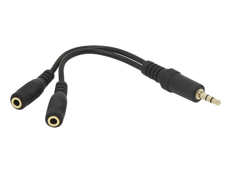 Splitter 3,5 inch Jack Male naar 2x 3,5 inch Jack Female 12, Ophalen of Verzenden, Nieuw