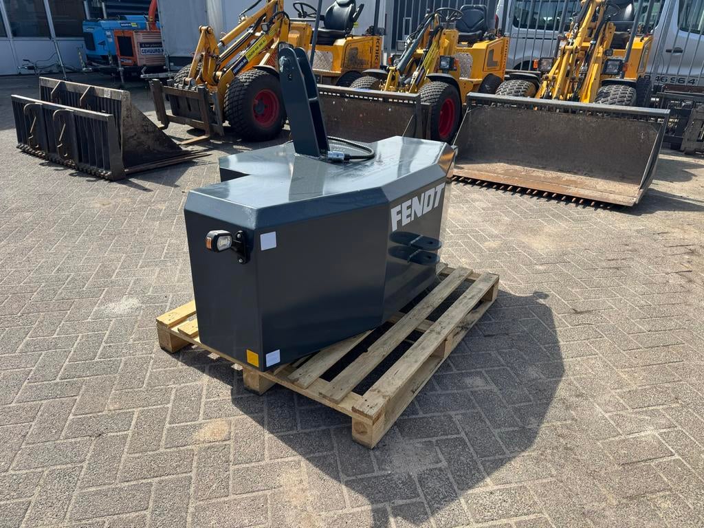 Frontgewicht gewichtblok trekkerbumper  1200 kg, Ophalen