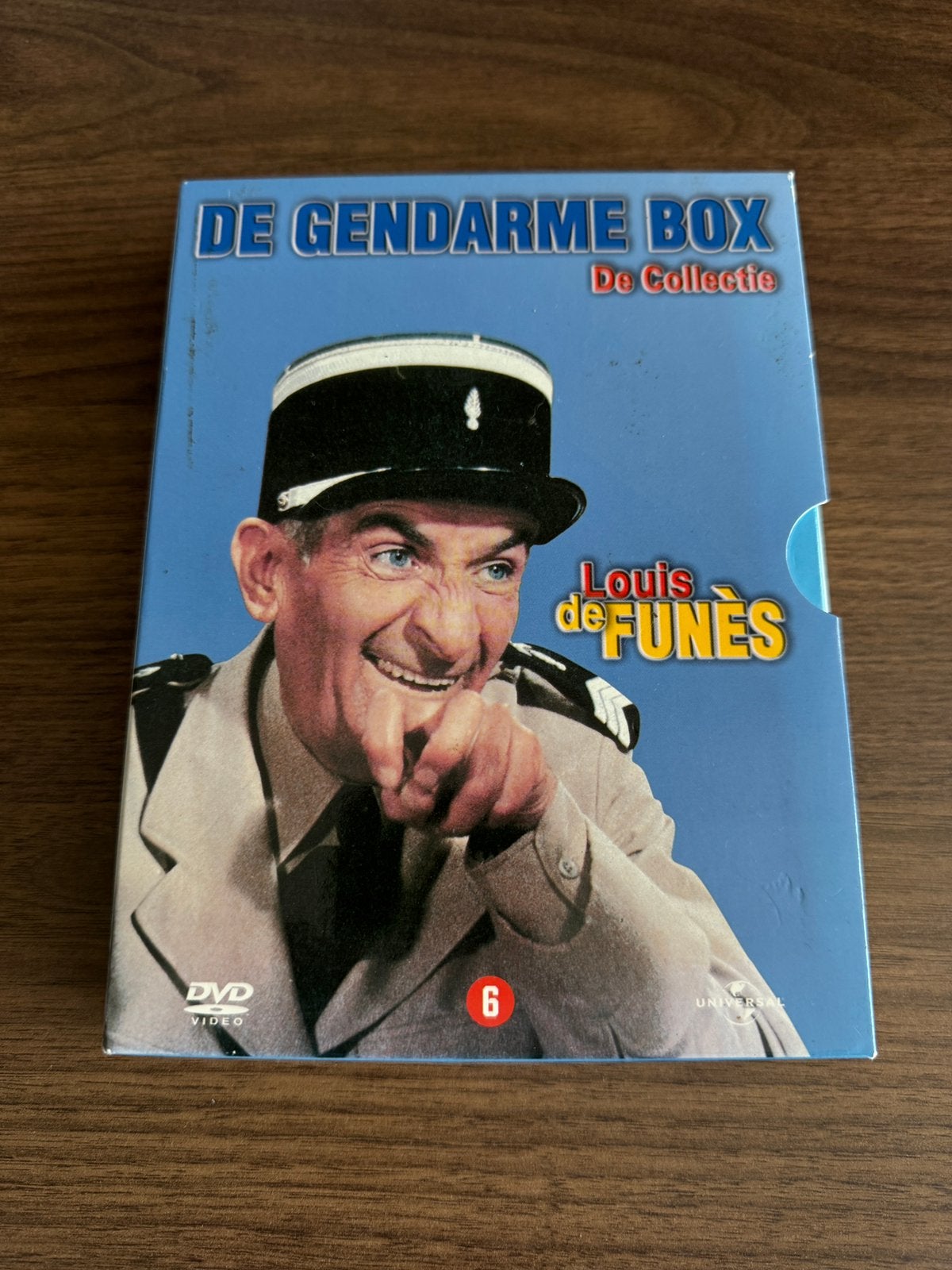Dvd box Collectie (6 DVD's) Louis de Funès, Alle leeftijden, Verzenden, Zo goed als nieuw, Komedie