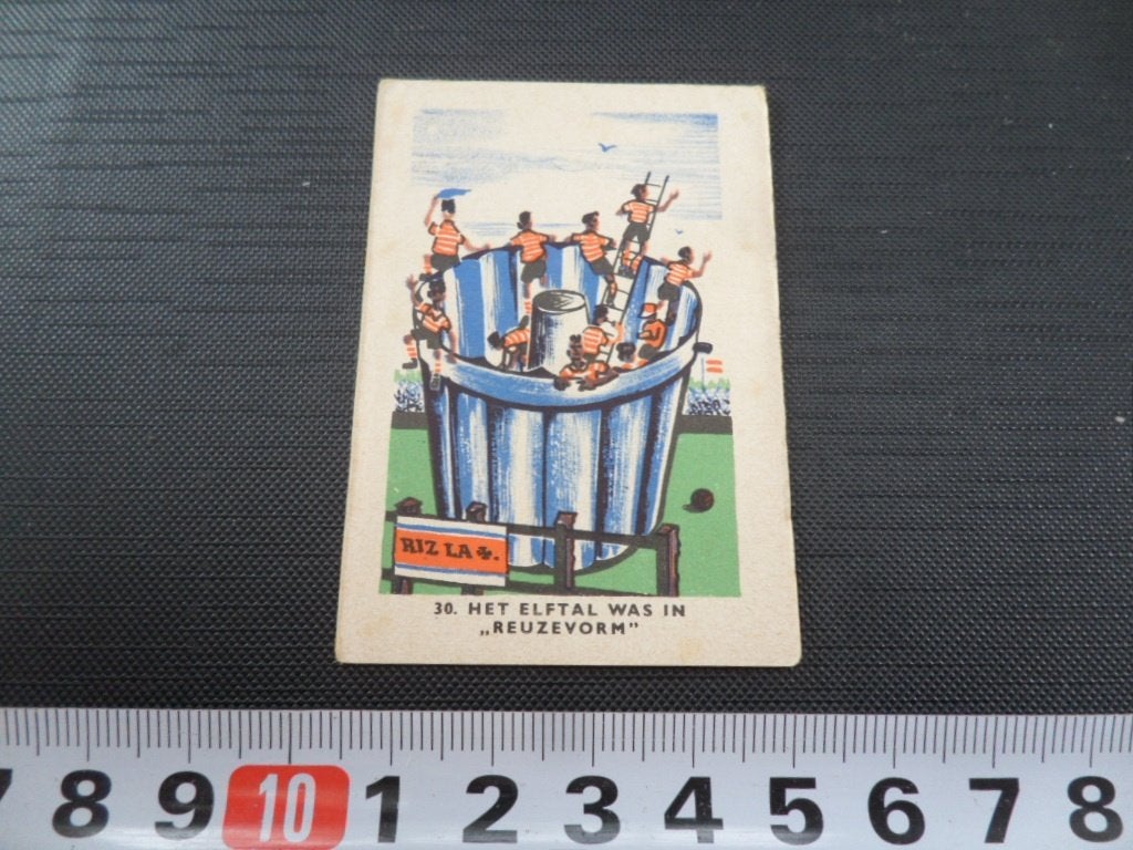 sticker plaatje strip voetbal spreekwoord RIZLA #30, Ophalen of Verzenden, Zo goed als nieuw