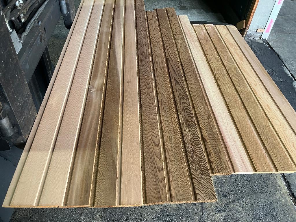 saunaschroot-sponningschroot-Western Red Cedar-11x83 mm, Ophalen, Overige typen, Nieuw, Hardhout
