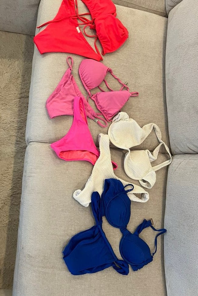 Bikini’s van o.a. hidden hills/ Hunkemöller/ shein, Kleding | Dames, Badmode en Zwemkleding, Verzenden, Zo goed als nieuw, Roze