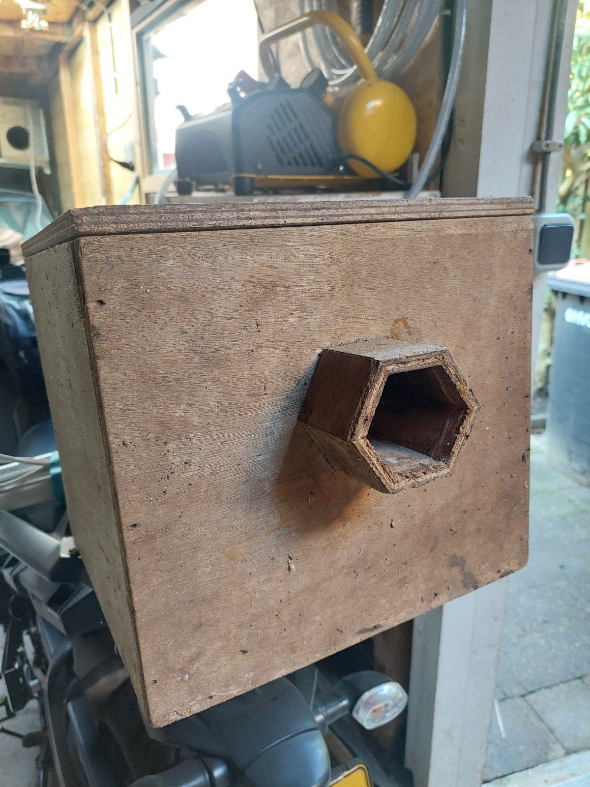 te koop broedblok voor Hoodedparkiet, Ophalen of Verzenden, Gebruikt, Broedkooi of Kweekkooi
