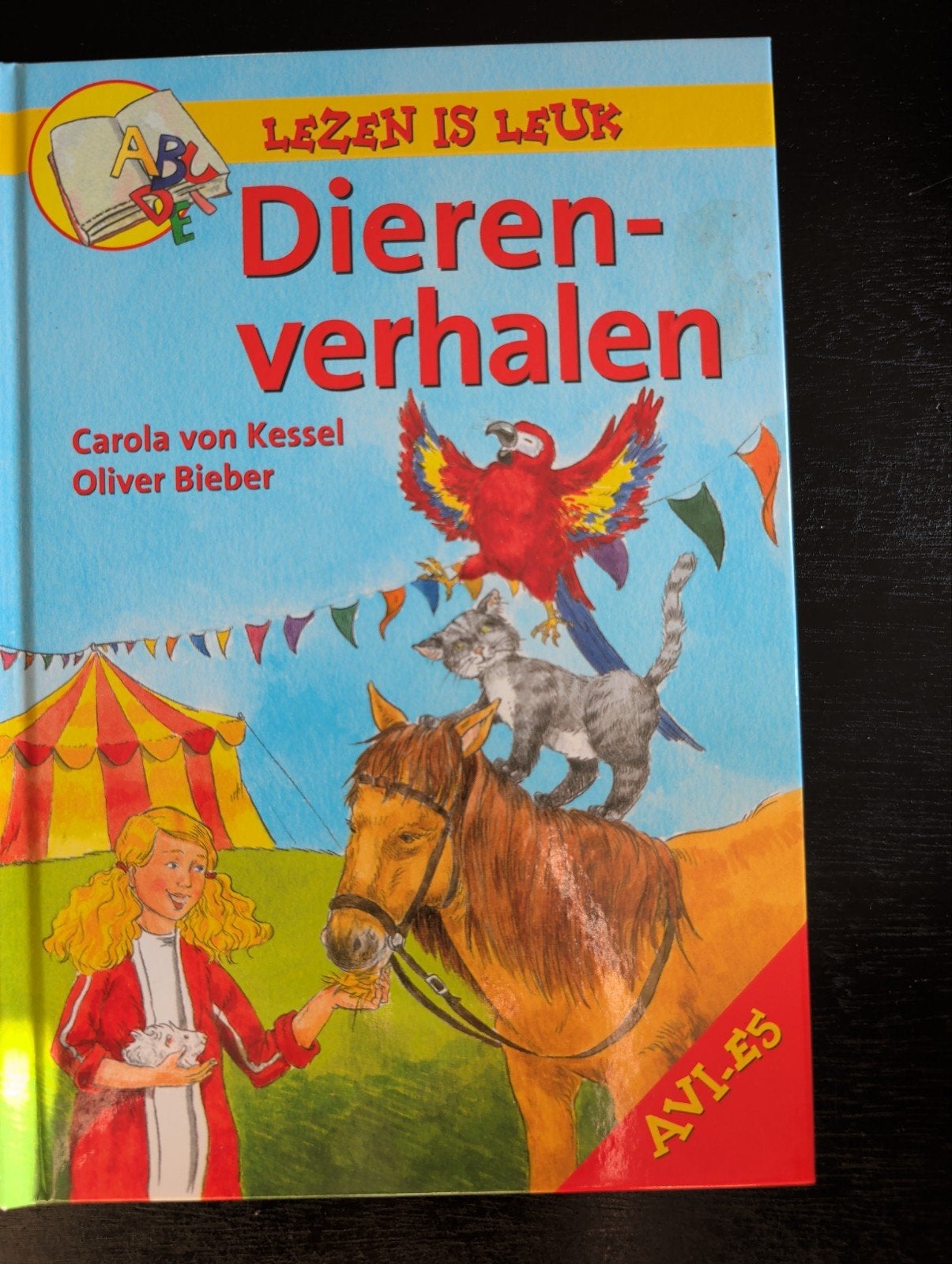 Lezen is Leuk: Dierenverhalen (AVI-E5), Ophalen of Verzenden, Zo goed als nieuw, Carola von Kessel, Oliver Bieber, Fictie algemeen