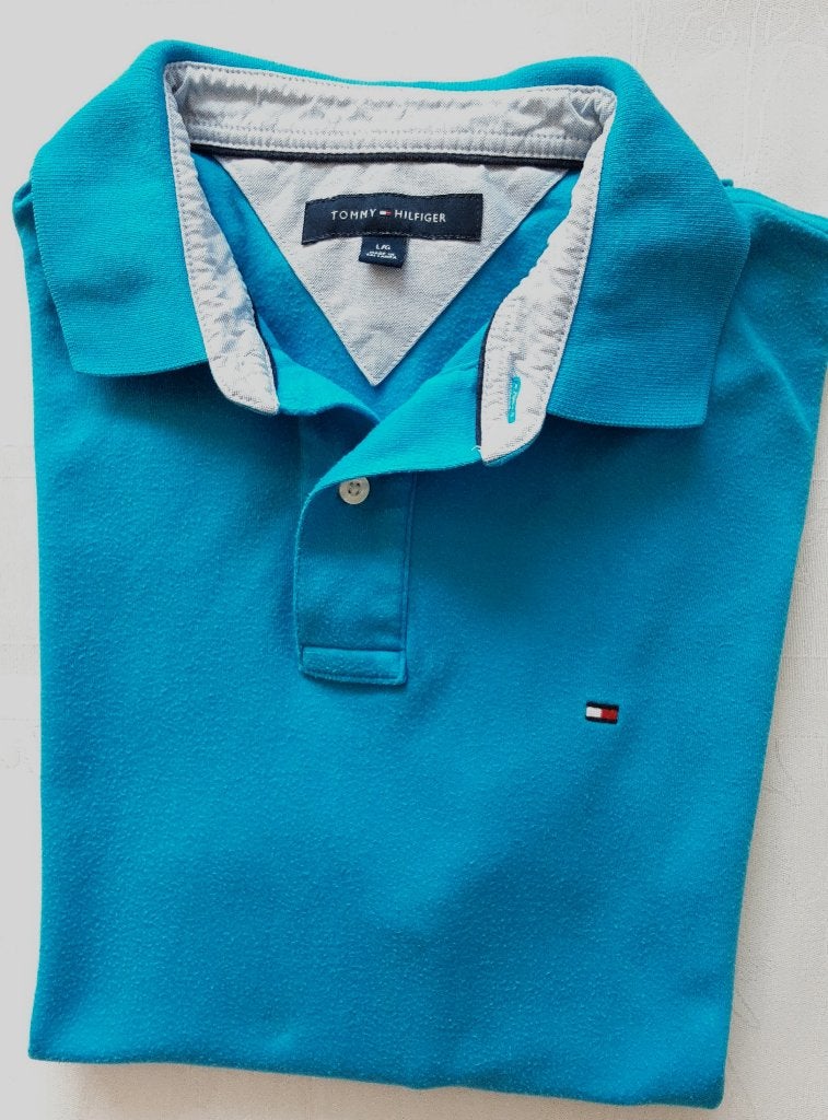 Polo Tommy Hilfiger, Verzenden, Zo goed als nieuw, Maat 52/54 (L)