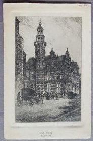 Den Haag Stadhuis, Ophalen of Verzenden, Voor 1920, Ongelopen, Noord-Brabant