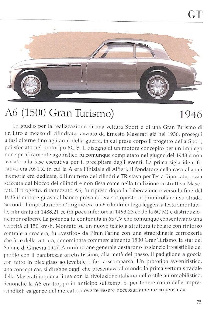 MASERATI, Verzenden, Nieuw, Gianni Cancellieri, Overige merken