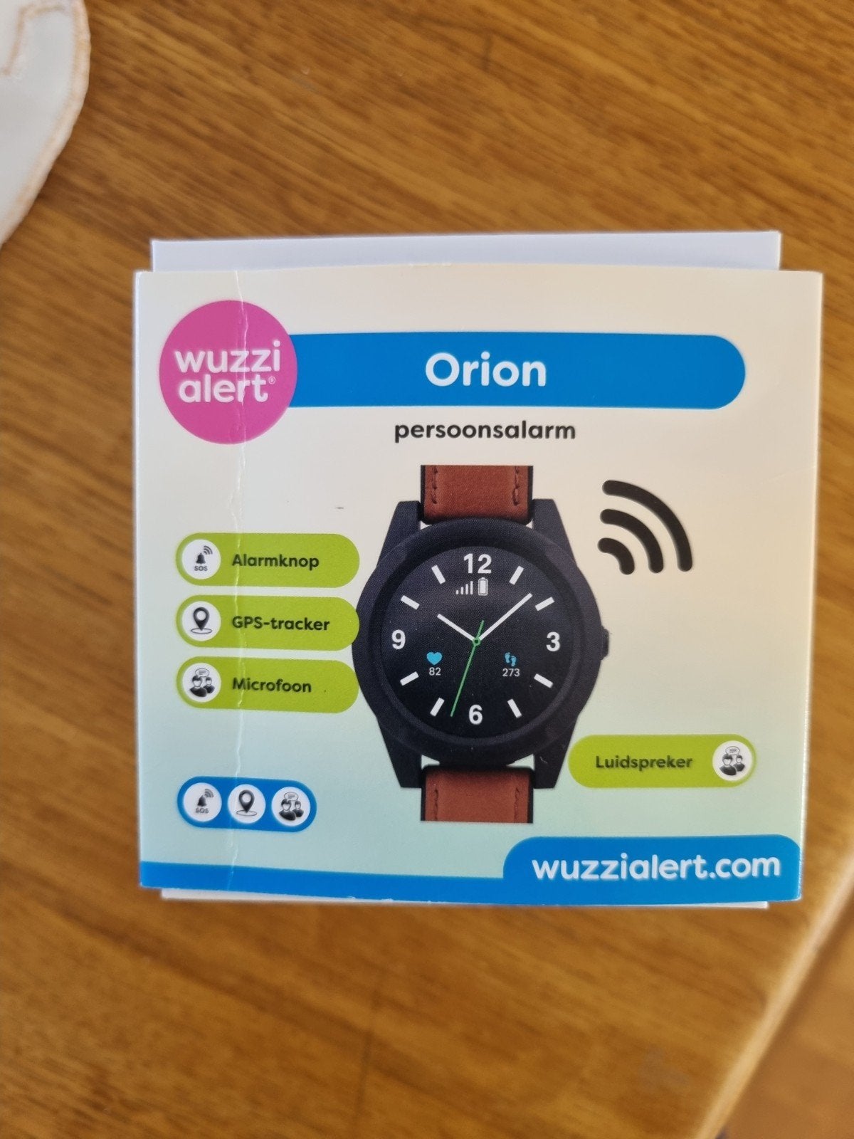 Wuzzi Alarm horloge, Ophalen, Zo goed als nieuw, Overige merken