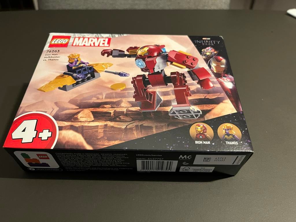 Lego Marvel Iron Man Hulkbuster vs. Thanos (76263) NIEUW, Marvel, Lego, Nieuw, Ophalen of Verzenden