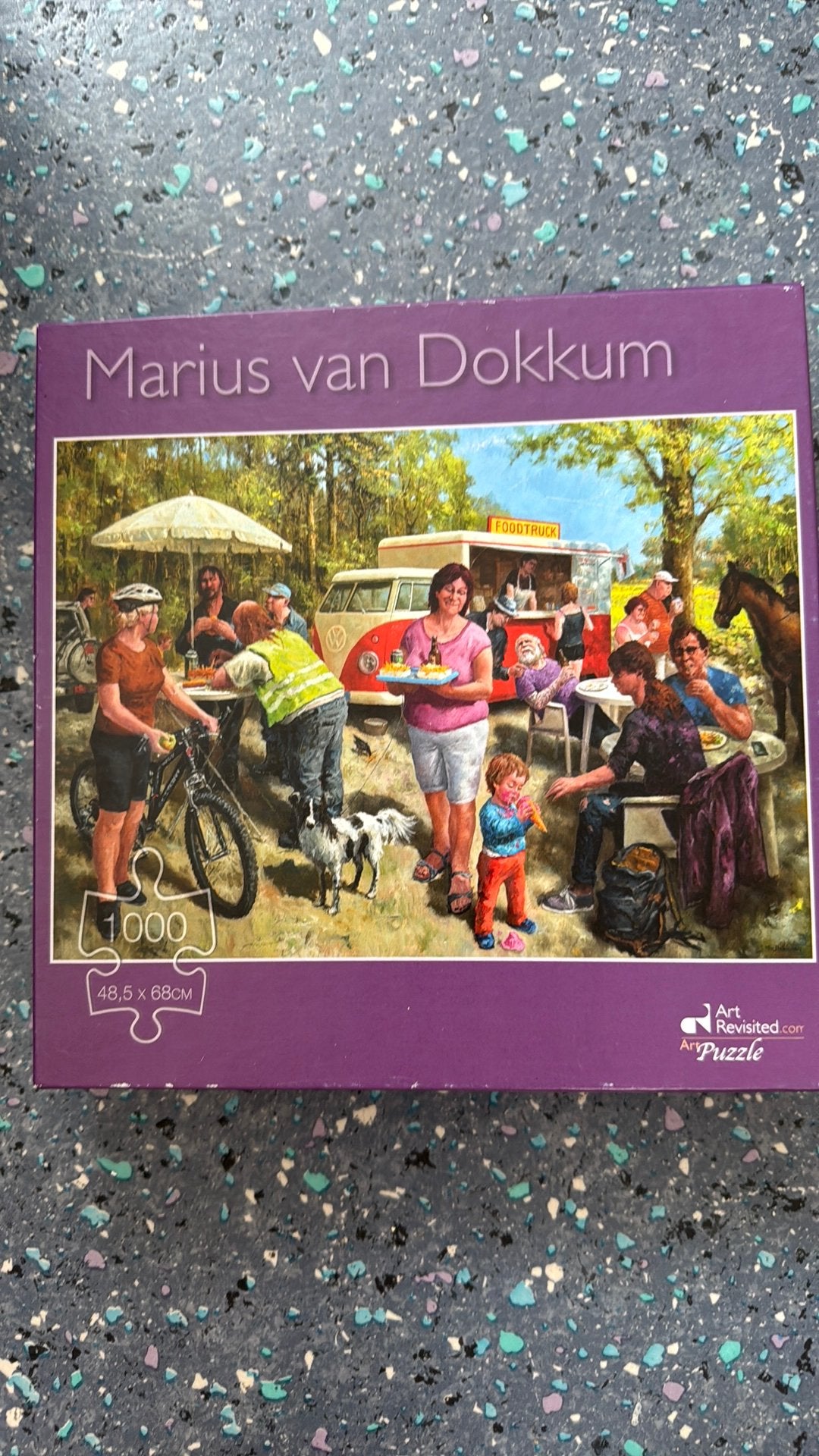 Marius van Dokkum - Foodtruck, Ophalen of Verzenden, 500 t/m 1500 stukjes, Zo goed als nieuw, Legpuzzel