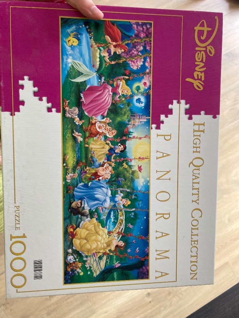 Legpuzzel Disney, Ophalen, 500 t/m 1500 stukjes, Zo goed als nieuw, Legpuzzel