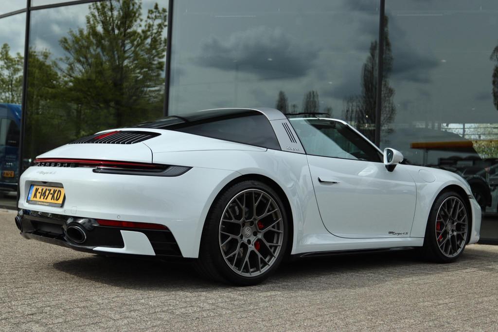 Porsche 911 Targa 4S 3.0 450 PK 992 ORIG NL | SPORTDESIGN |, Auto's, Automaat, Gebruikt, Euro 6, Cabriolet