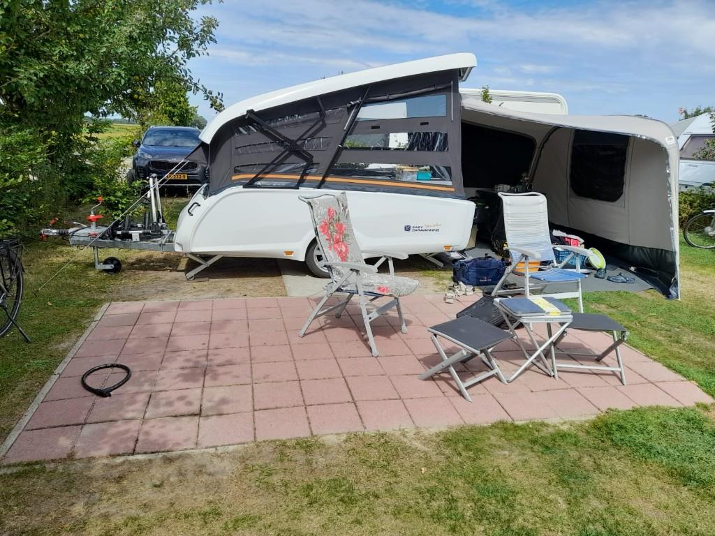 Take off caravanning sport, Caravans en Kamperen, Vouwwagens, Ophalen, Overige kleuren, Aanwezig, Tot en met 2