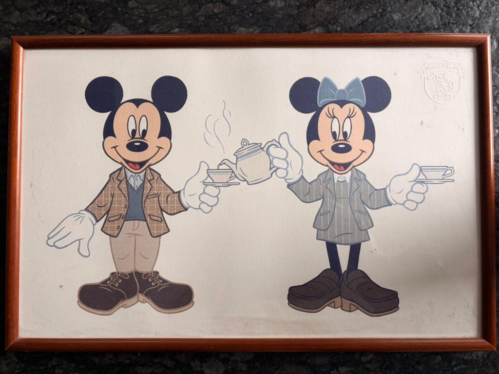 Donaldson schilderij, Ophalen of Verzenden, Mickey Mouse, Plaatje of Poster