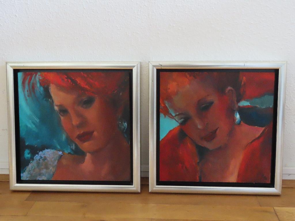 De verleiding 30x30 Acryl Ingelijst, Ophalen