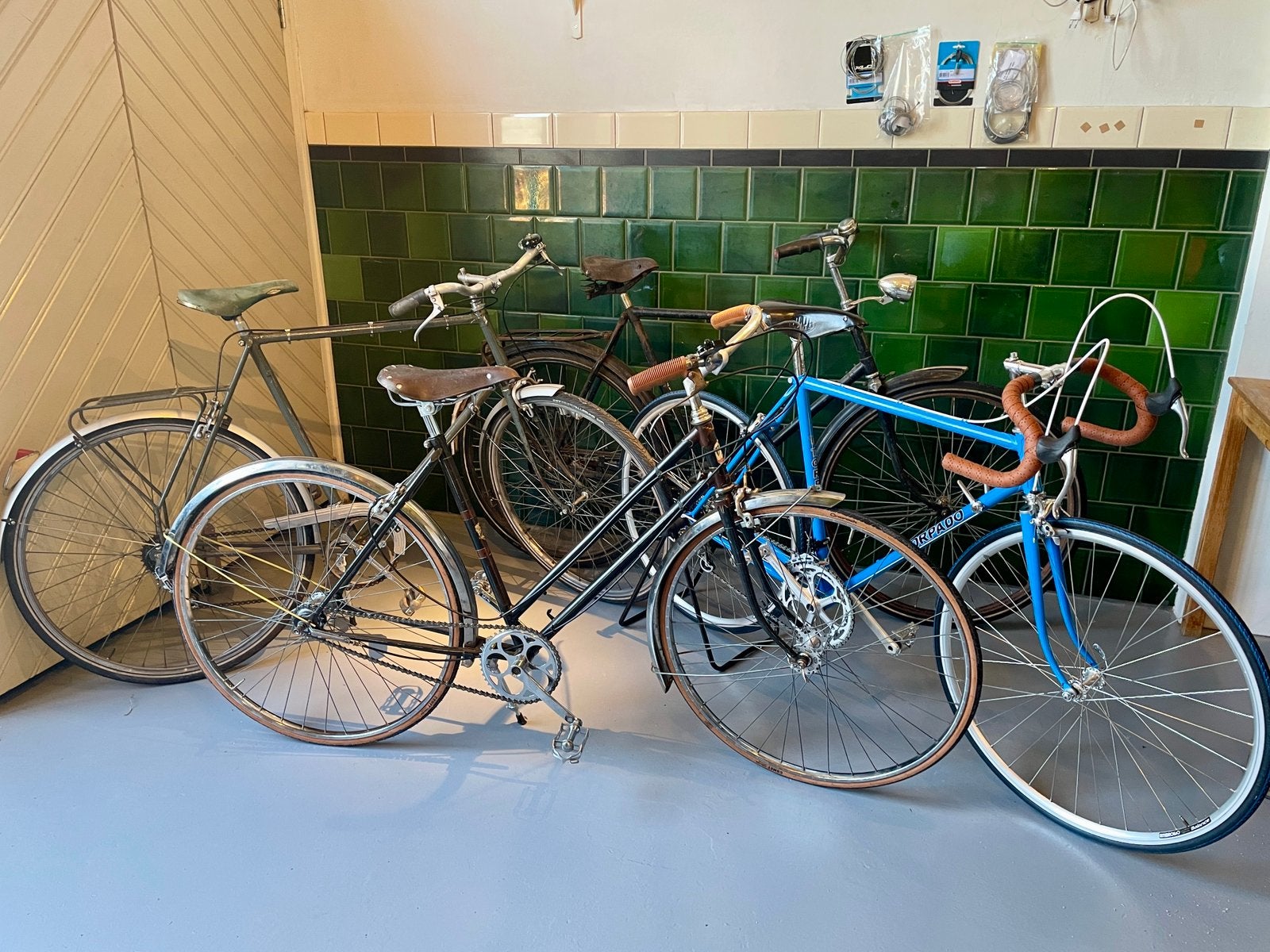 Diverse oldtimer (sport)fietsen, 59 cm of meer, Ophalen