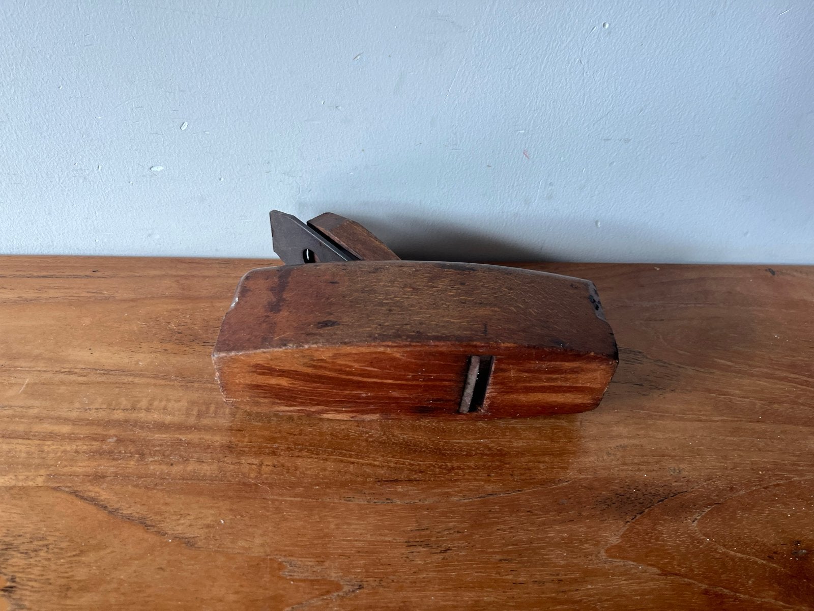 Antieke houten schaaf - Vintage gereedschap, Ophalen of Verzenden