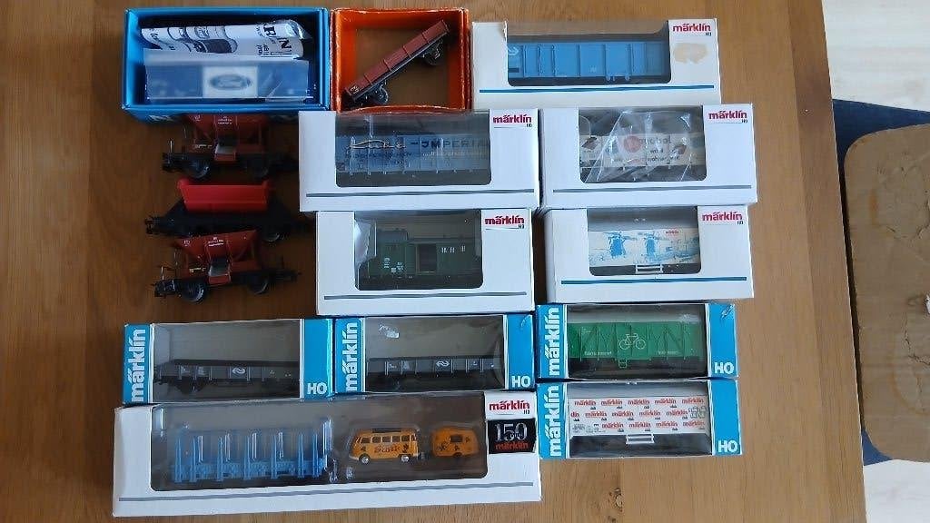 Restant Marklin wagons, Wisselstroom, Analoog, Wagon, Ophalen of Verzenden