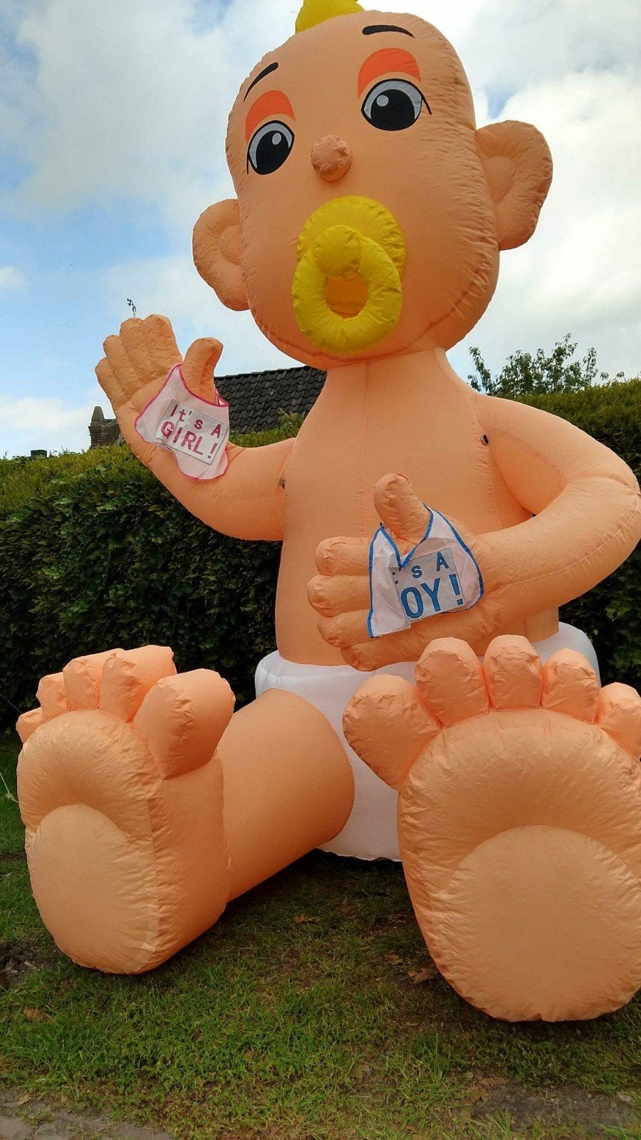 Geboorte Baby te huur (opblaasbaar), Hobby en Vrije tijd, Ophalen, Zo goed als nieuw, Geboorte of Huwelijk