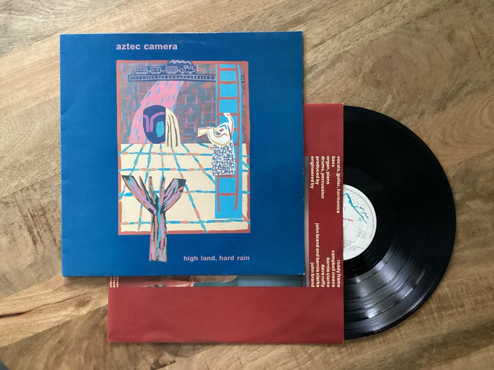 Aztec Camera - High Land, Hard Rain (LP), Cd's en Dvd's, Vinyl | Rock, Ophalen of Verzenden, 12 inch