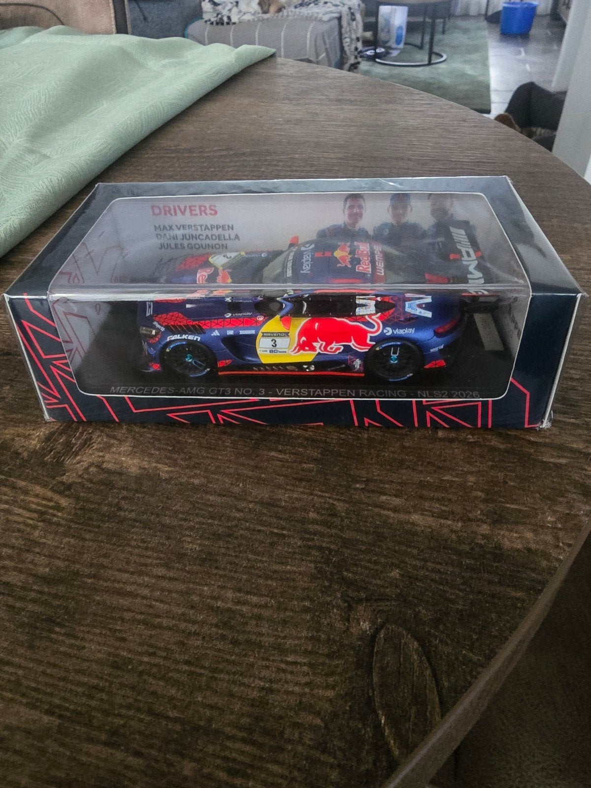 Max Verstappen Spark 1:43 NLS2 Nürburgring 2026 Mercedes-AMG, Ophalen of Verzenden, Nieuw, Formule 1