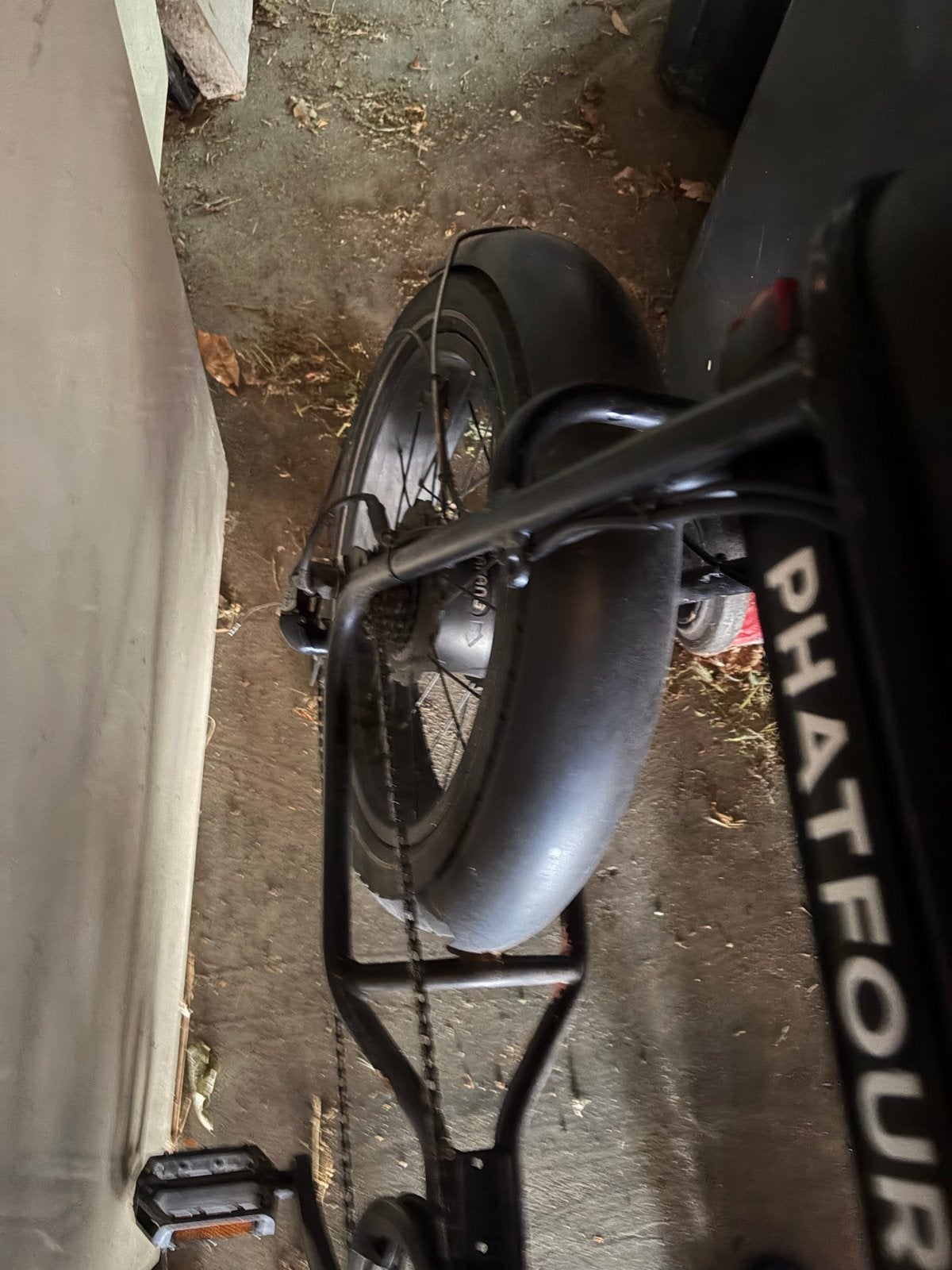 Phatfour e-bike (met accu en oplader), Fietsen en Brommers, Elektrische fietsen, Ophalen, Gebruikt, Minder dan 30 km per accu