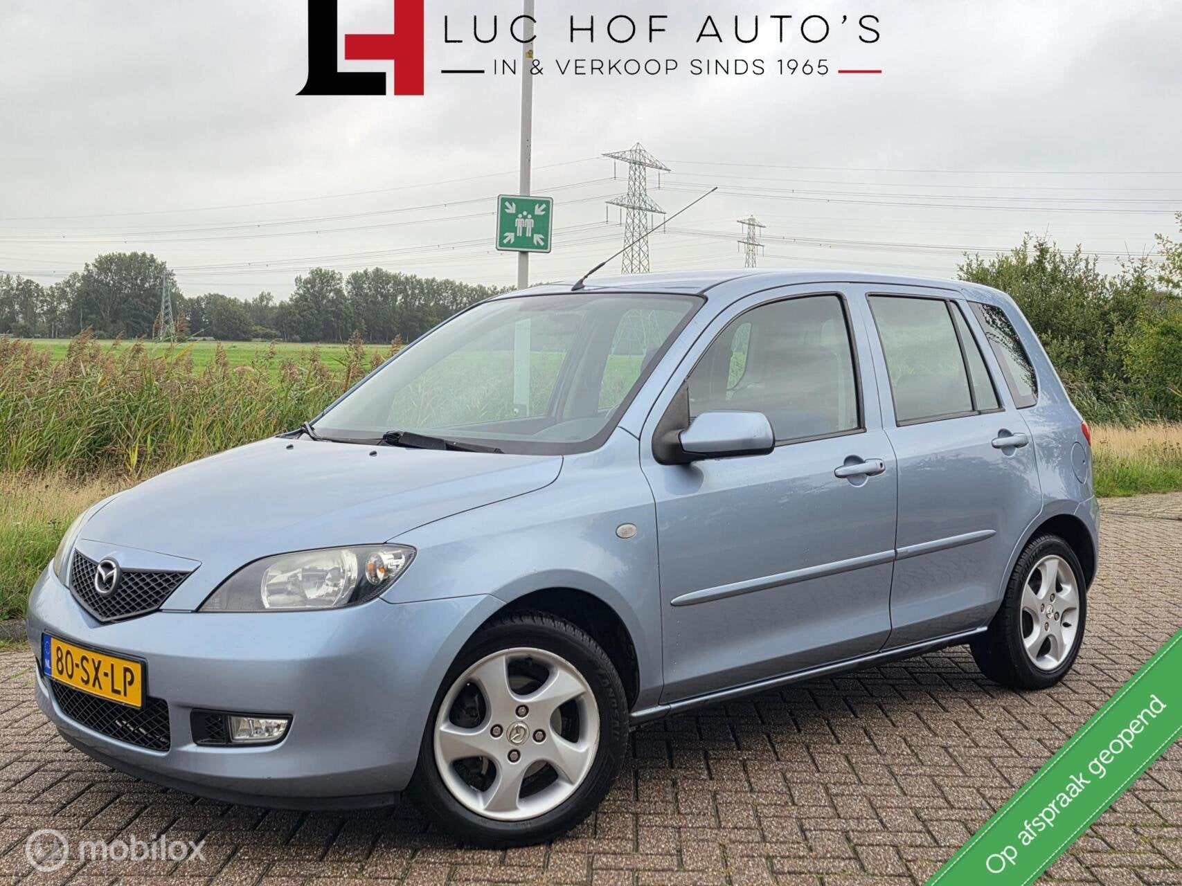 Mazda 2 1.4 Exclusive APK 02-2027!, Auto's, Voorwielaandrijving, 15 km/l, 4 cilinders, Blauw