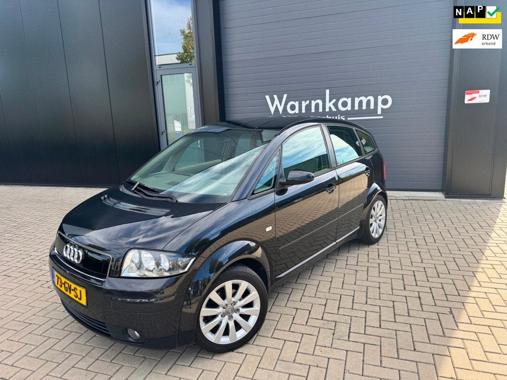 Audi A2 1.4 Exclusive | Perlnappa leder | Origineel NL | NAP, Auto's, Audi, Voorwielaandrijving, Gebruikt, 4 cilinders, 4 stoelen