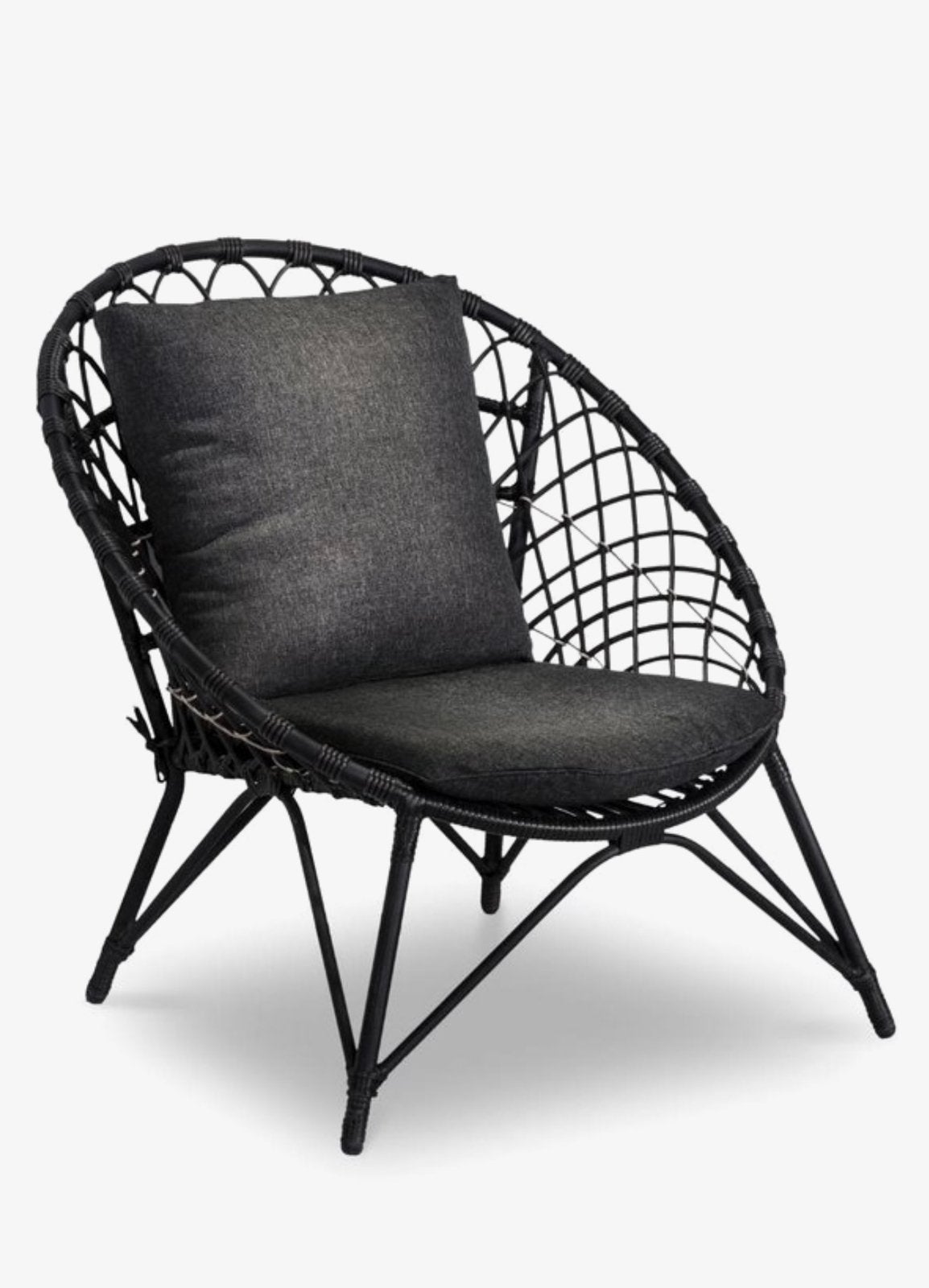 Loungestoel, Ophalen, Zo goed als nieuw, Wicker