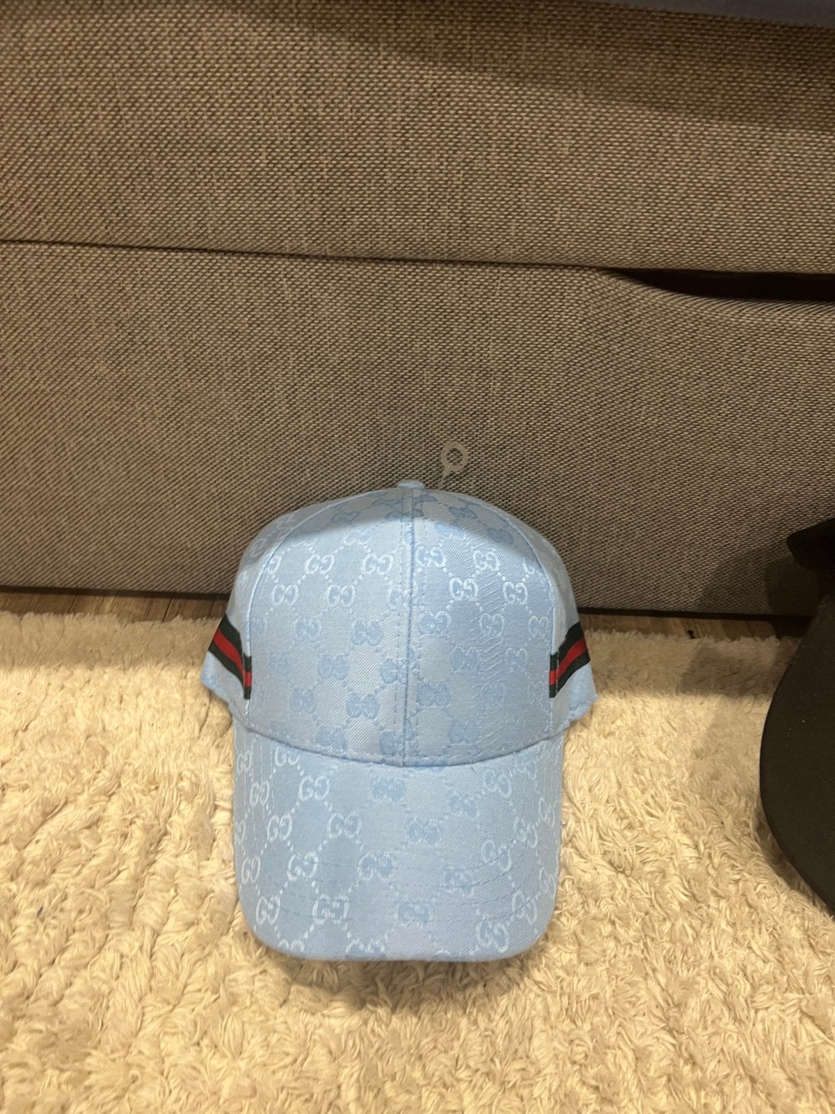 Gucci pet lichtblauw monogram, Ophalen of Verzenden