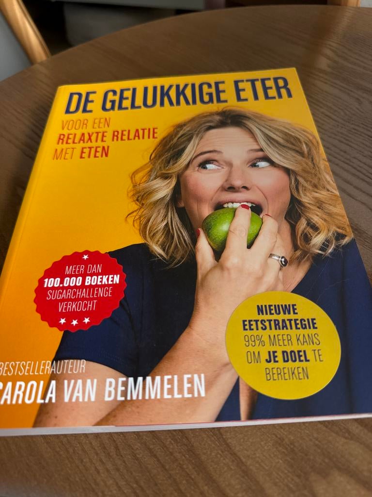 De Gelukkige Eter - Carola van Bemmelen, Ophalen of Verzenden, Nieuw, Dieet en Voeding