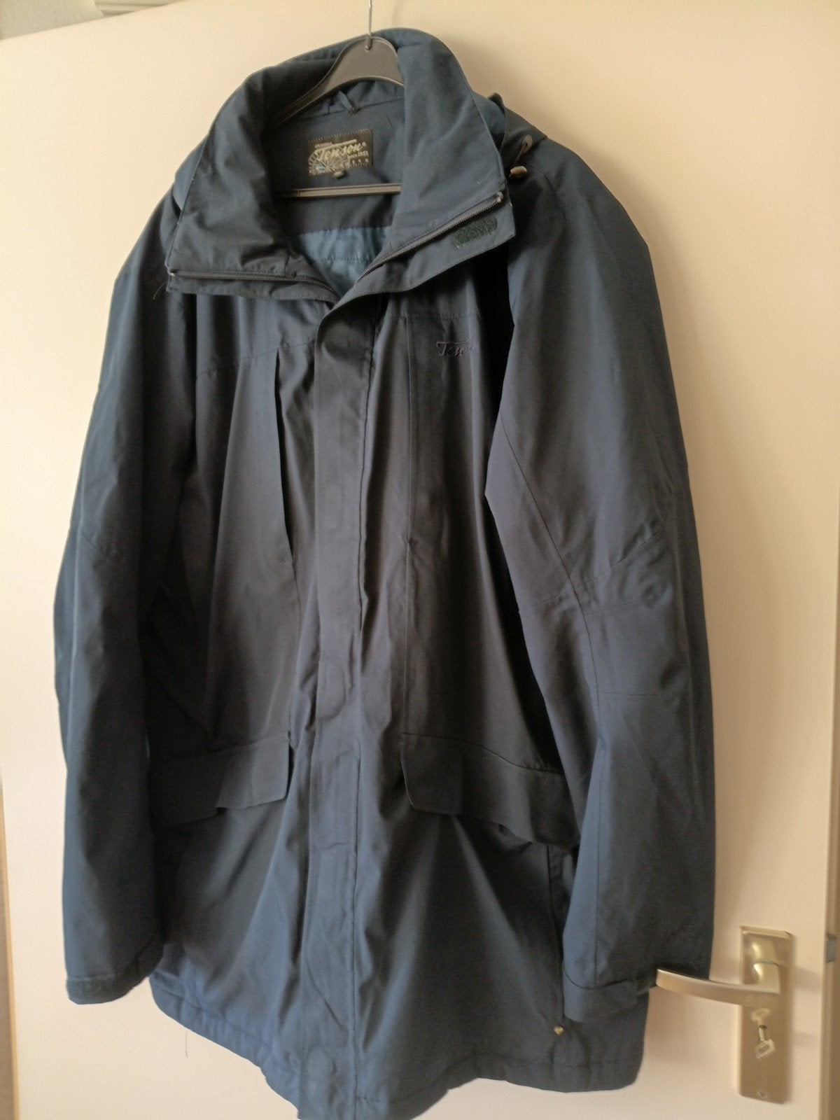 heren parkajas maat3xl van Tenson, Kleding | Heren, Blauw, Nieuw, Overige maten, Ophalen of Verzenden