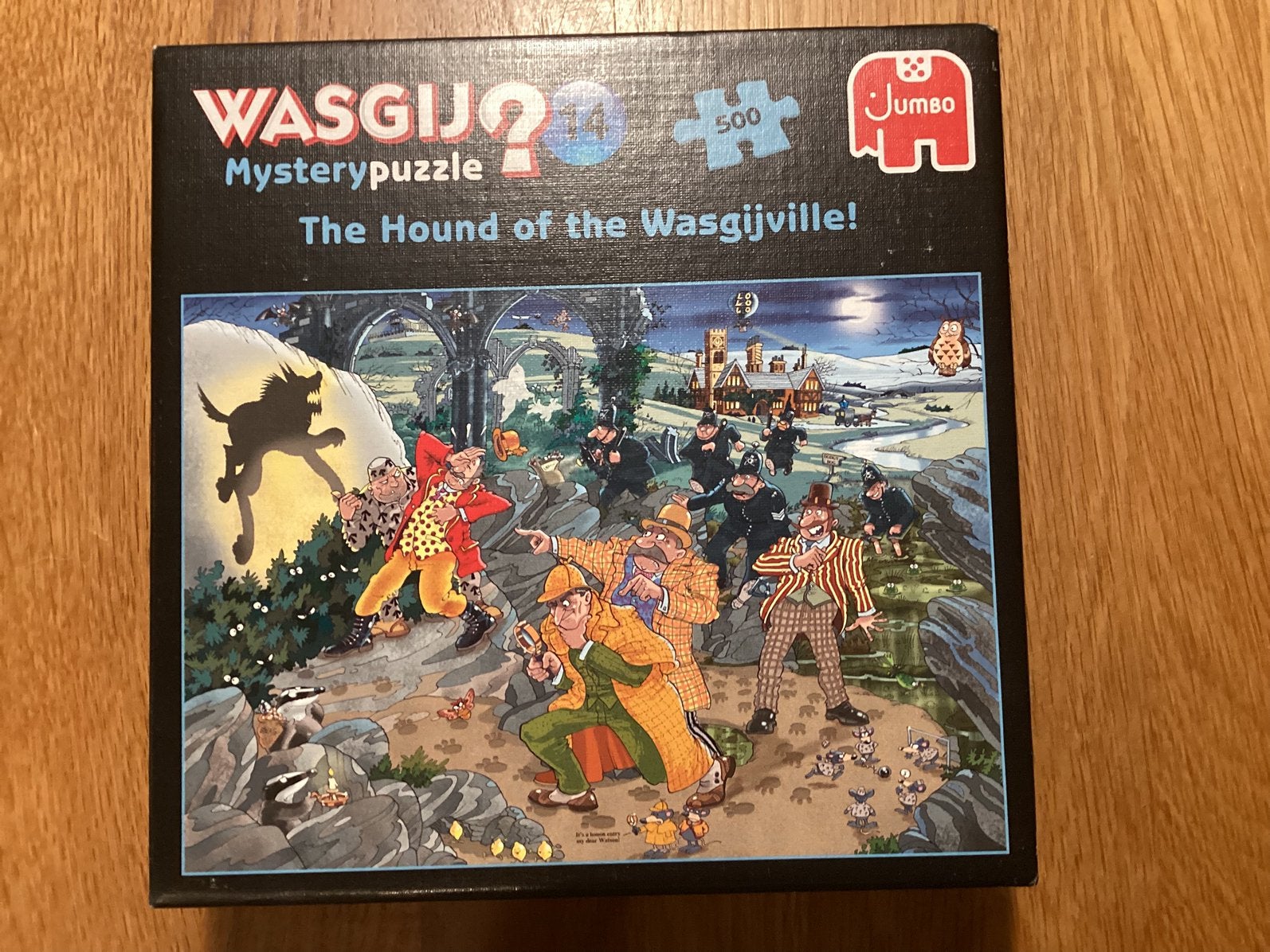 Wasgij puzzel., Ophalen, 500 t/m 1500 stukjes, Gebruikt, Legpuzzel