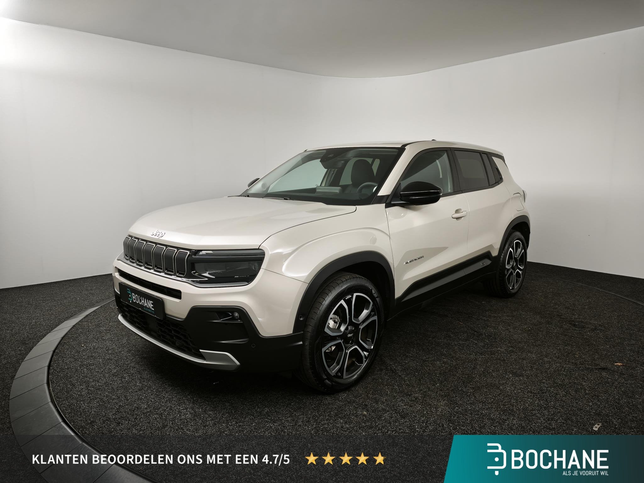 Jeep Avenger Summit 54 kWh | Camera | SoH 97,8% | Adaptieve, Auto's, Jeep, 156 pk, Met garantie (alle), 24 min, SUV of Terreinwagen