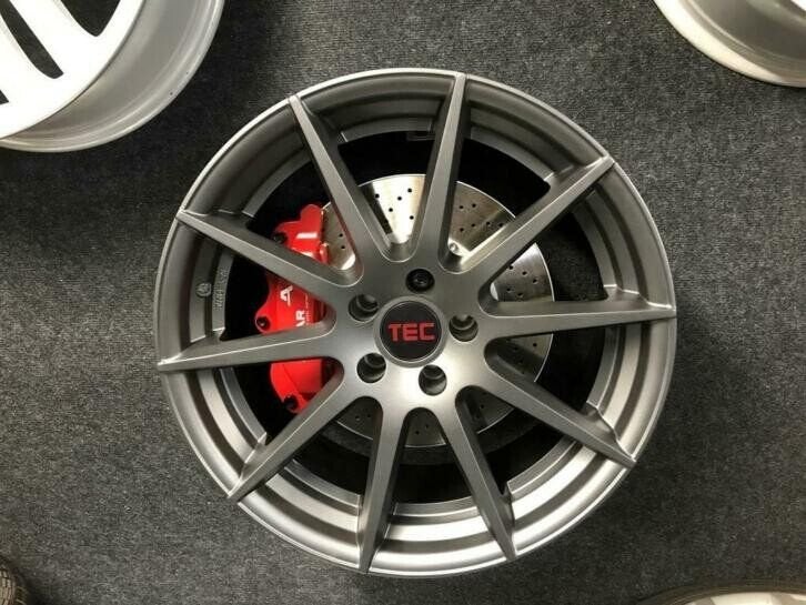 Tec GT7 lichtmetaal velgen 19"inch 5x112 VW Audi, Ophalen, Gebruikt, 19 inch, Velg(en)