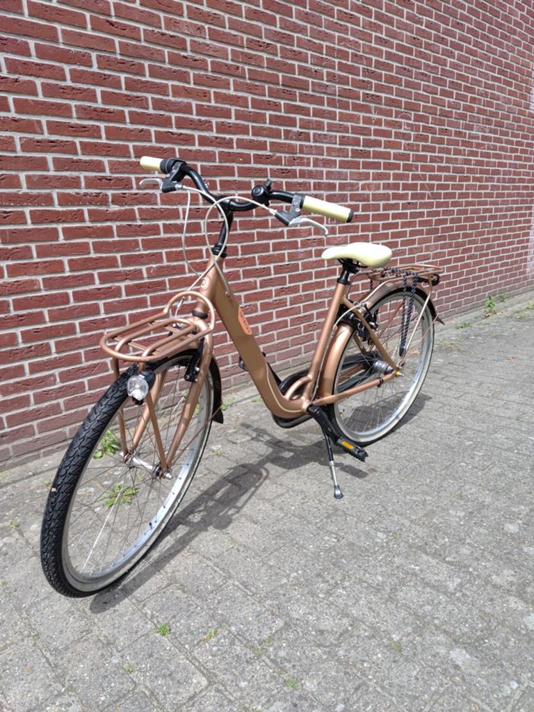 Batavus Star Meisjesfiets 26"- frame 43 cm - 3 versnelingen, Gebruikt, Velgrem, Batavus Star, Ophalen