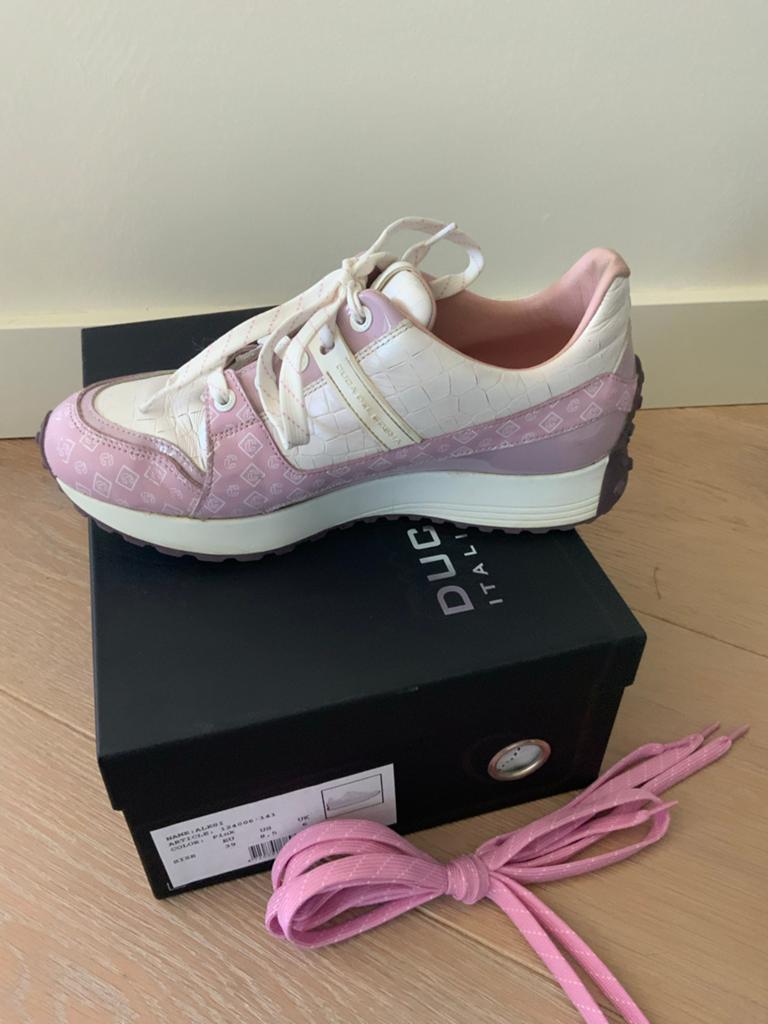 Ecco golfschoen dames maat 39 - Zo goed als nieuw, Ophalen of Verzenden, Zo goed als nieuw, Roze, Sportschoenen