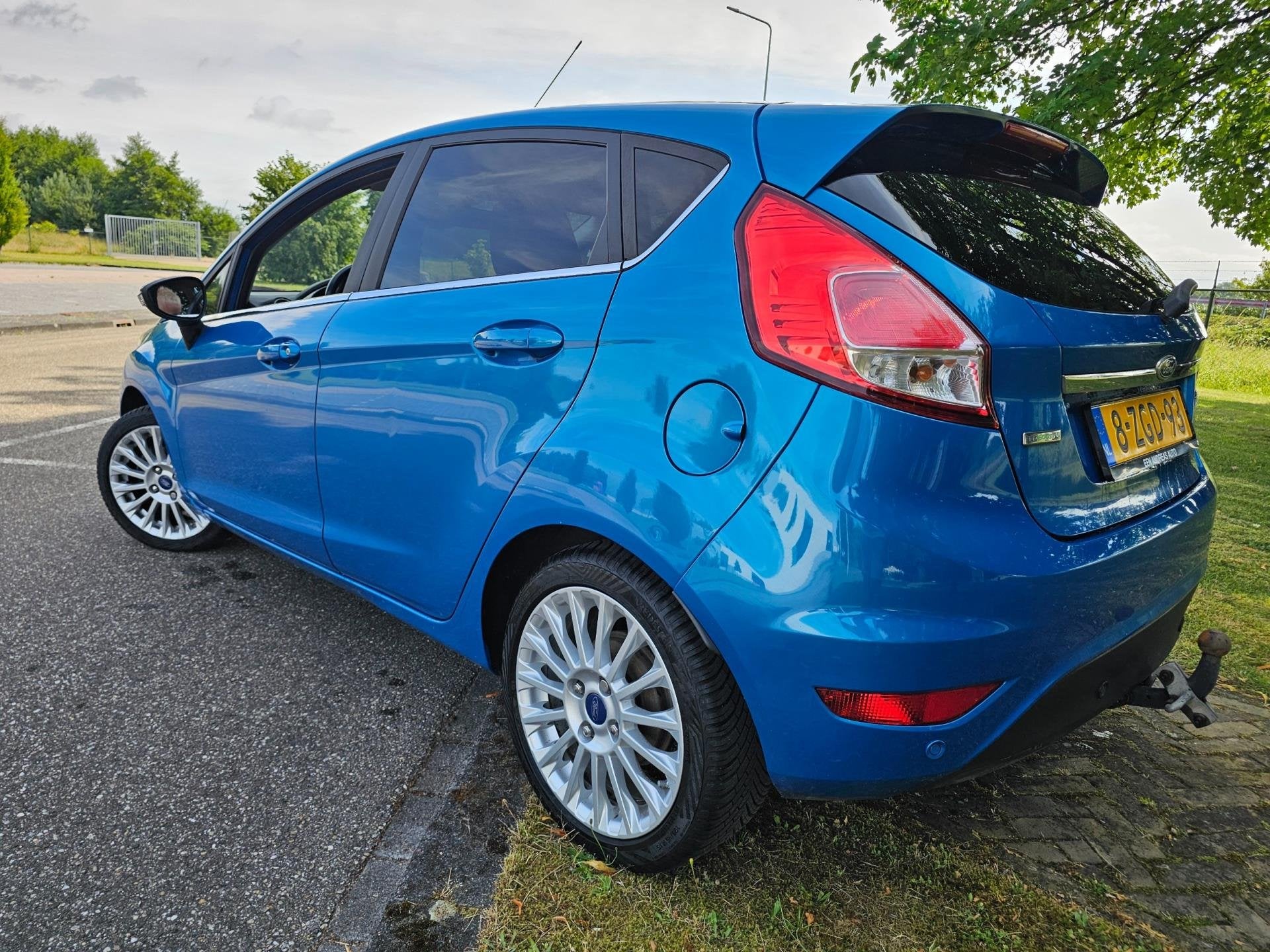Ford Fiesta 1.0 EcoBoost Titanium 5-deurs AIRCO/cruise, Voorwielaandrijving, Euro 5, 101 pk, Start-stop-systeem